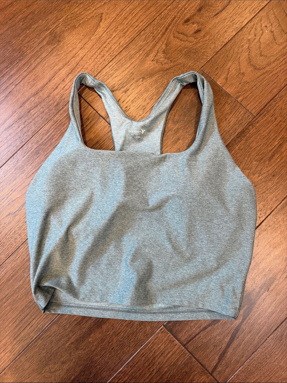 Old Navy Active Cloud+ Green Racerback Sports Bra Size Large - C73-015